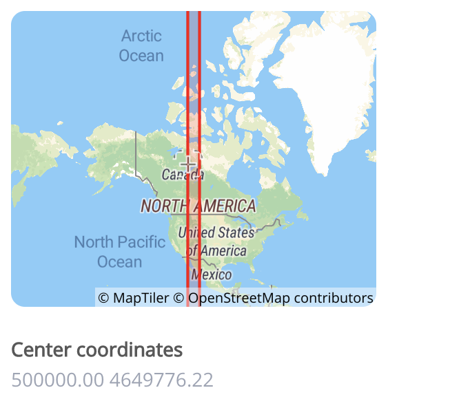 Zone 12N: https://epsg.io/32612