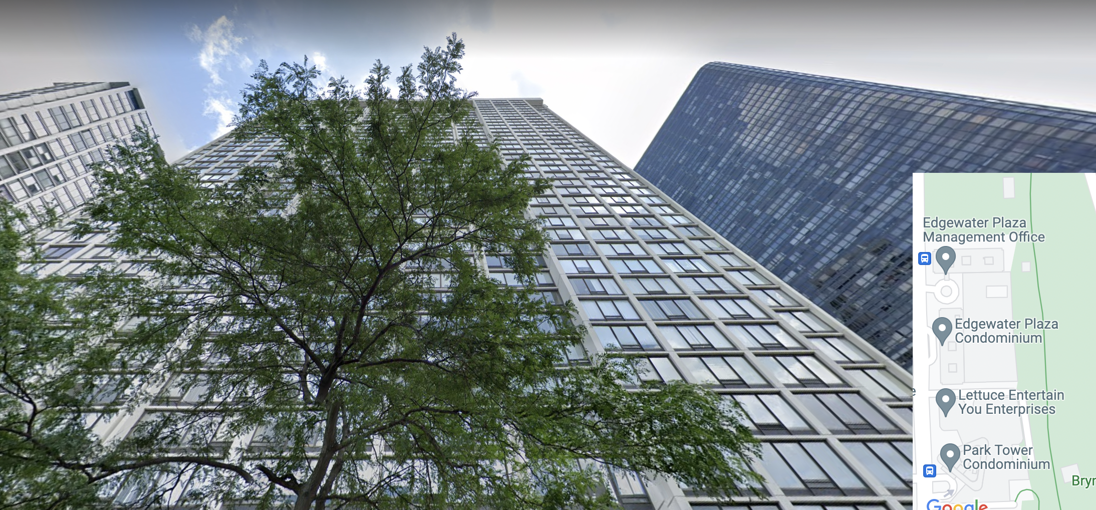 The entire census tract is one very tall set of apartment blocks!