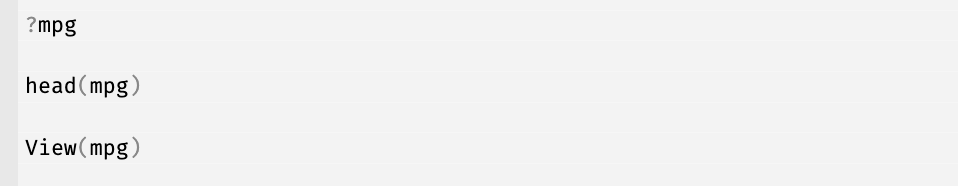 Type each line into the CONSOLE